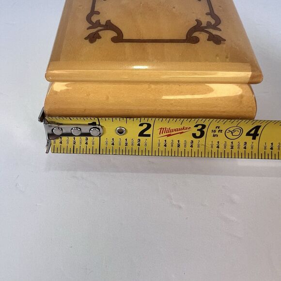 VTG Jewelry Music Box For Rings Made In Italy 4.5” San Francisco Music Box Co. - Picture 15 of 15